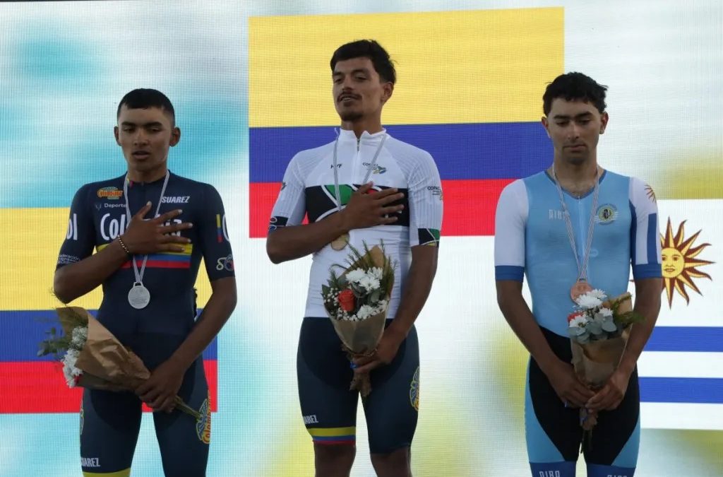 Two more golds for Colombia in Pan American Road Race with Juliana and Jonathan