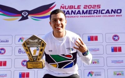 Diego Arboleda reached his fourth title in Pan American BMX Chillán 2025