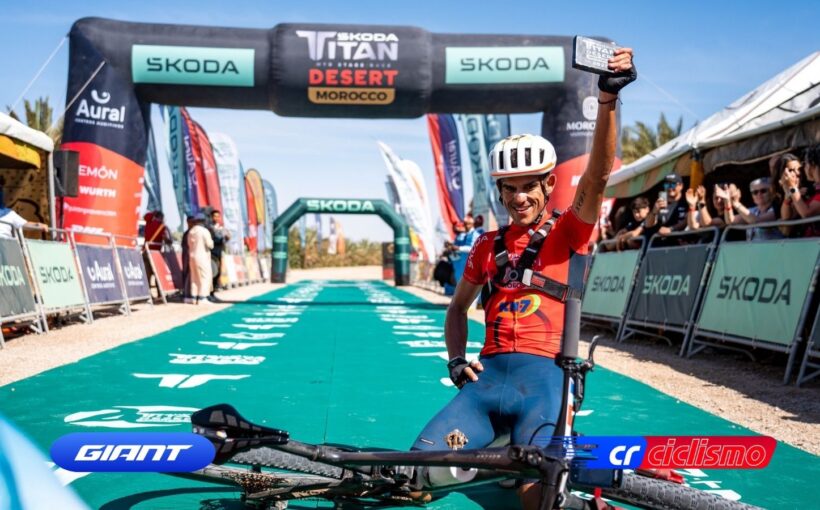 Andrey Amador campeón de la Titan Desert en Marruecos