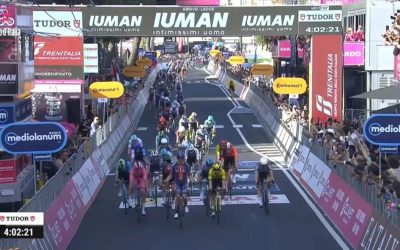 Casper van Uden surprises and takes stage four of the Giro d’Italia