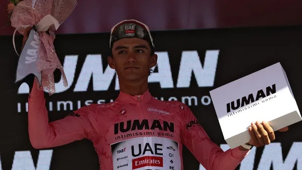 El mexicano Isaac del Toro es el nuevo líder del Giro de Italia