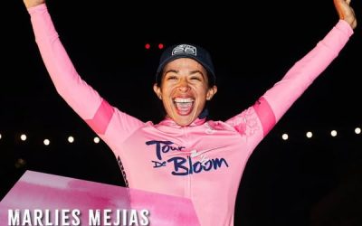 Marlies Mejías, líder del Tour Bloom