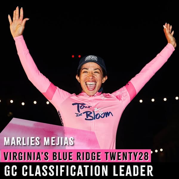 Marlies Mejías, líder del Tour Bloom