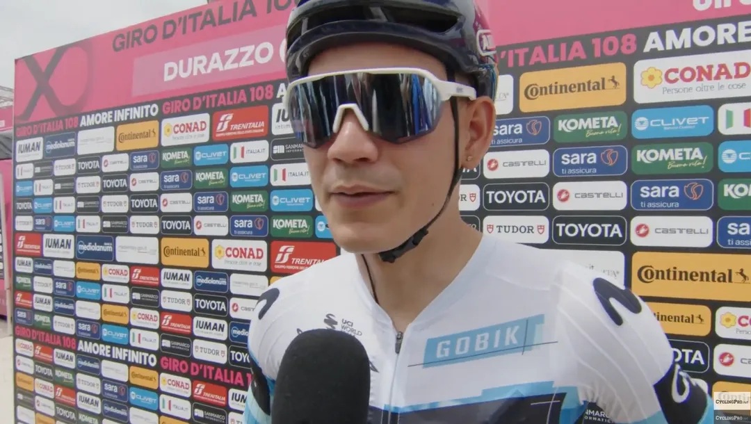 Orluis Aular, ambitious before the first stage of the Giro d’Italia