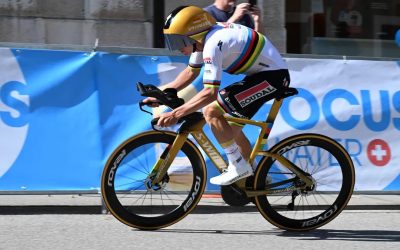 Remco Evenepoel arrasa en la crono final de Romandía y Joao Almeida gana la general