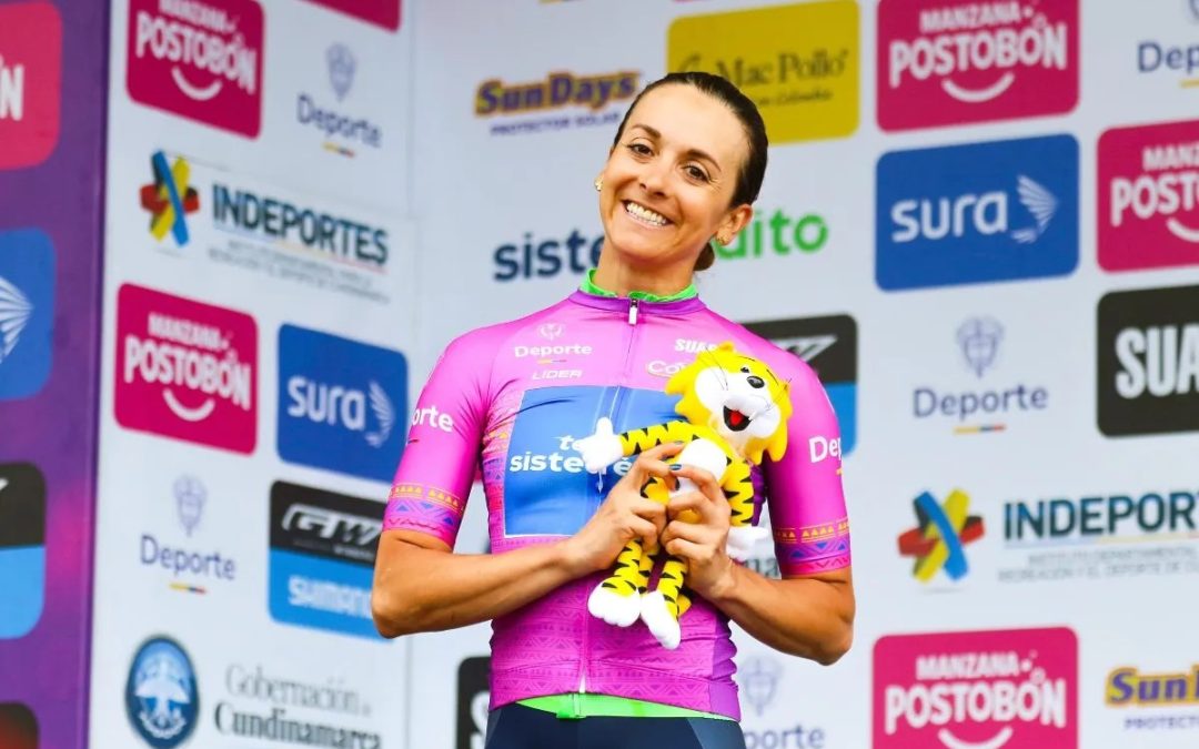 Diana Carolina impone su ley en la crono y asalta el liderato en Colombia