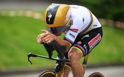 Critérium du Dauphiné: Evenepoel arrasa en la contrarreloj y Romeo pierde el maillot amarillo