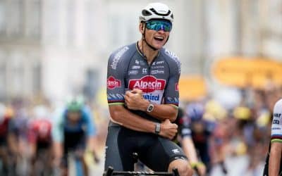 Van der Poel, victoria en el segundo día y líder en el Tour de Francia 2025