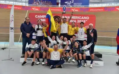 Colombia arrolla con 13 títulos en el Panamericano Junior de Pista Perú 2025