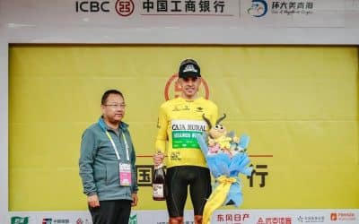 Thomas Silva sigue vestido de amarillo en el Tour de Qinghai tras tres jornadas