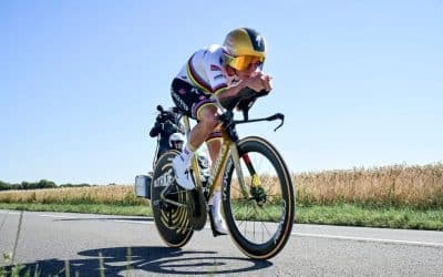 Remco Evenepoel cumple con los pronósticos y se lleva la crono del Tour