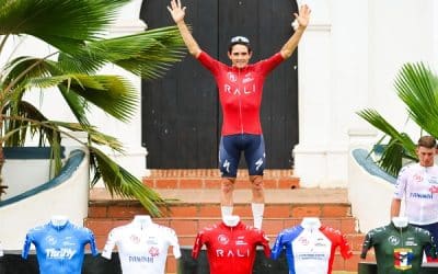 Oscar Sevilla, primer líder del Tour de Panamá 2025