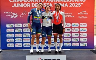 Jornada perfecta para Colombia, Luciana Osorio llega a 13 oros en Panamericanos Juveniles de Pista