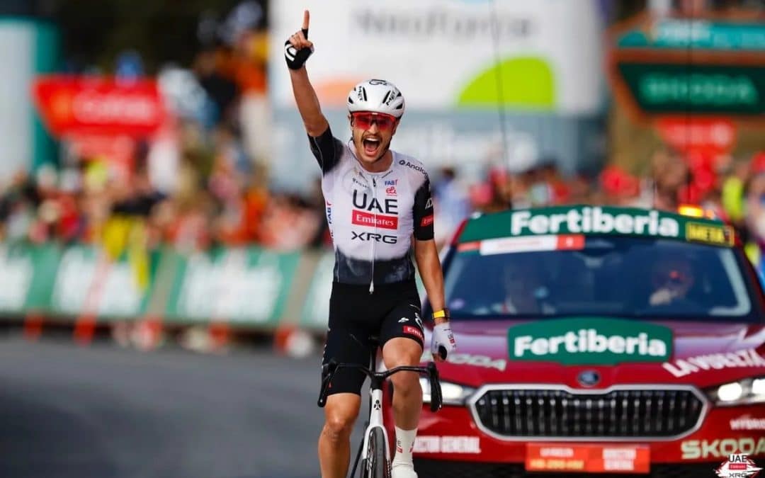 Jay Vine sale victorioso en Andorra y Torstein Træen es el nuevo líder