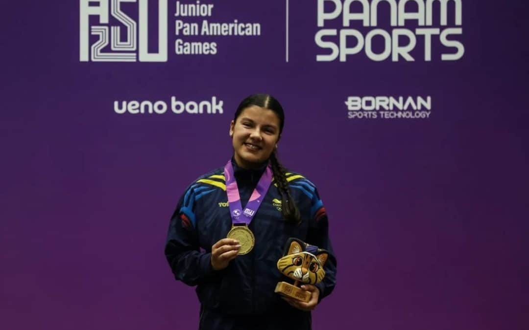 Colombia, Star of the Second Day of Track Cycling at the Junior Pan American Games