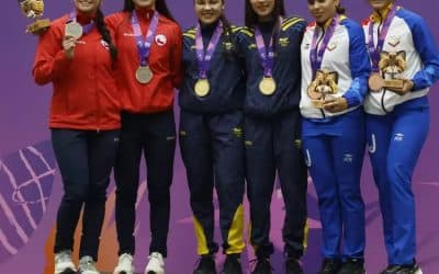 Colombia cerró con cuatro títulos en el velódromo de Asunción