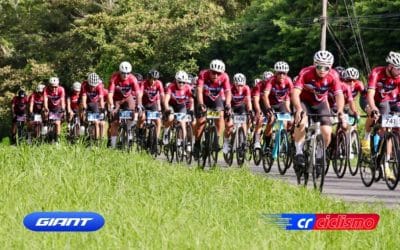 Sebastián Calderón y Stephanie Clark ganan el CRC 506 Gran Fondo UCI Davivienda