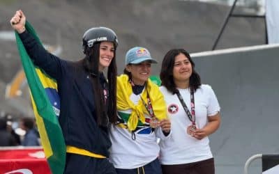 Lizsurley Villegas y José Augusto, campeones panamericanos de BMX Freestyle