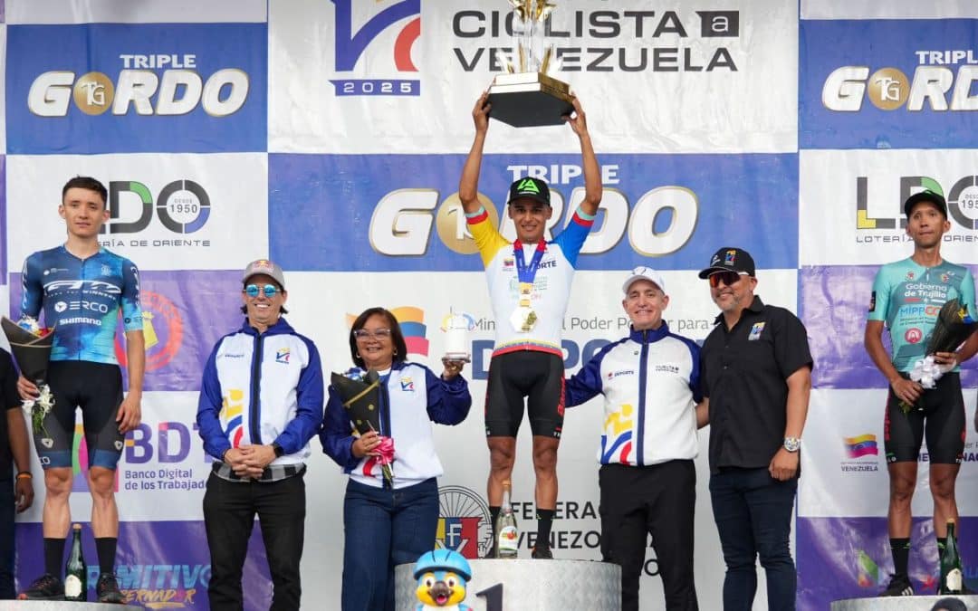 Luis Mora, campeón de la Vuelta a Venezuela 2025