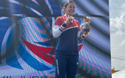 Costarricense Gloriana Quesada se corona campeona centroamericana en la contrarreloj individual