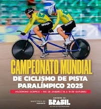 Estrellas del paraciclismo entrenan en Río de Janeiro para Mundial de Pista 2025
