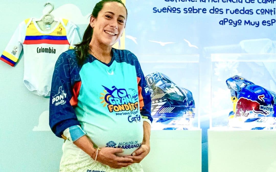 Mariana Pajón: “Being a mother is the greatest triumph of my life”