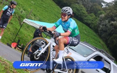 Camila Valbuena voló en cronoescalada y es la nueva líder de la Vuelta Femenina a Costa Rica