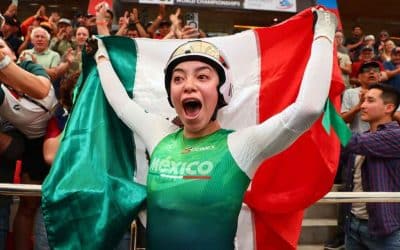 Yareli Acevedo se proclama campeona mundial en la prueba por puntos
