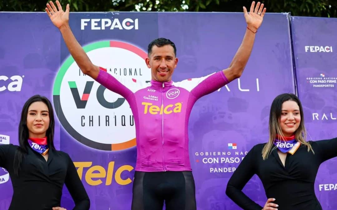 Costarricense Mudarra, primer líder en Vuelta a Chiriquí