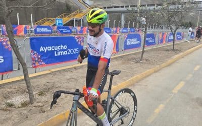 Leangel Linarez y Juliana Londoño, dueños de la ruta en los Bolivarianos Lima–Ayacucho 2025