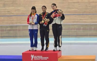Sexta dorada para Colombia con Lina Marcela Hernández en el ómnium
