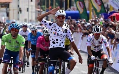 Vuelta al Táchira: Brandon Vega domina de forma espectacular el circuito de la quinta etapa
