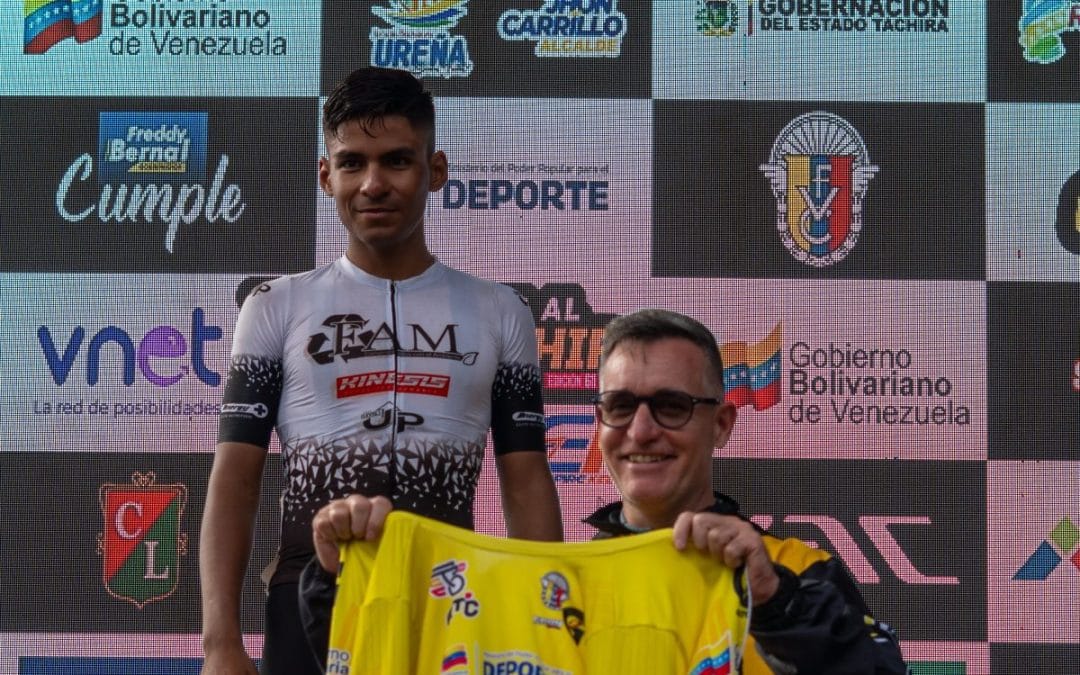 Enmanuel Viloria se pone de líder en la Vuelta al Táchira