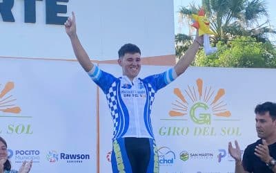 Chileno Felipe Pizarro sorprendió a los argentinos en jornada inaugural del Giro del Sol 2026