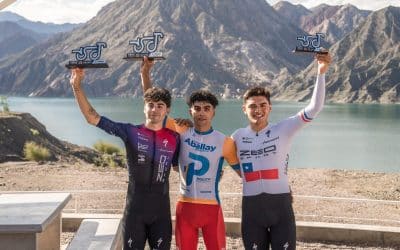 Tomás Contte se impone en la contrarreloj individual de la Vuelta a San Juan y le arrebata el liderato a Tivani