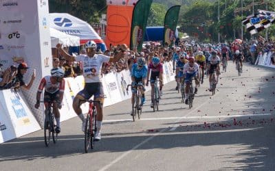 Arlex Méndez primer líder de Vuelta al Táchira al triunfar en Socopó