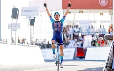 Antonio Tiberi gana la etapa reina del UAE Tour con Isaac del Toro segundo