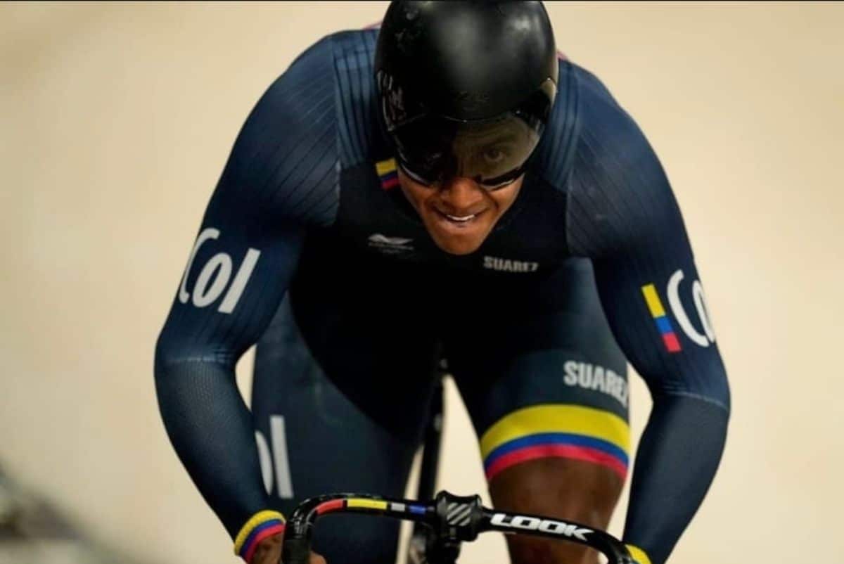 Kevin Quintero, figura cumbre de Colombia en el ciclismo de pista