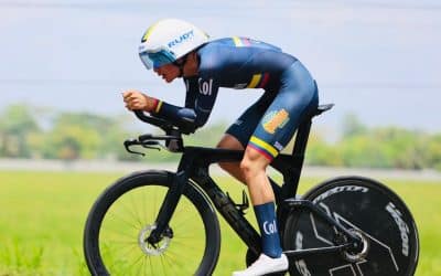 José Manuel Posada, Junior King of the Americas in the Time Trial