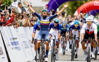 Juan Esteban Sánchez, dorado en la prueba de fondo de los juveniles en Montería