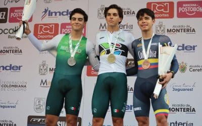 México cargó oro y plata en la crono sub-23 del Panamericano de Ruta   