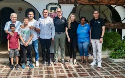Mayor of Montería Welcomes Continental and Colombian Cycling Officials
