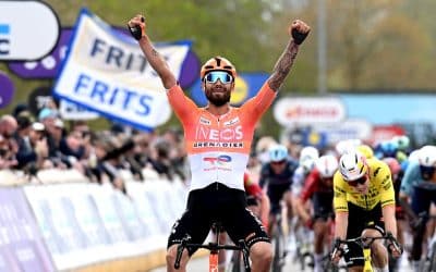 Filippo Ganna domina A Través de Flandes; venezolano Orluis Aular sexto