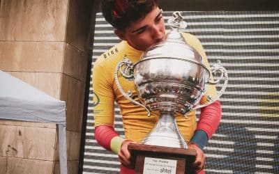 Pablo Bonilla, campeón de estreno en la Vuelta Ciclista del Uruguay