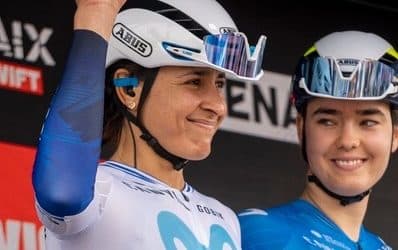 Arlenis Sierra, novena en la fuerte Clásica París-Roubaix