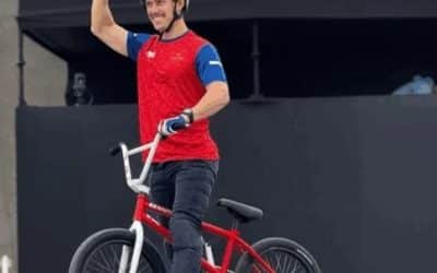 Un resbalón sacó a Kenneth Tencio del podio en el Tour C1 de BMX Freestyle