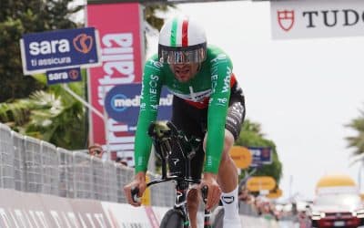 Filippo Ganna se ratifica como el mejor contrarrelojista al triunfa en la CRI del Giro 2026