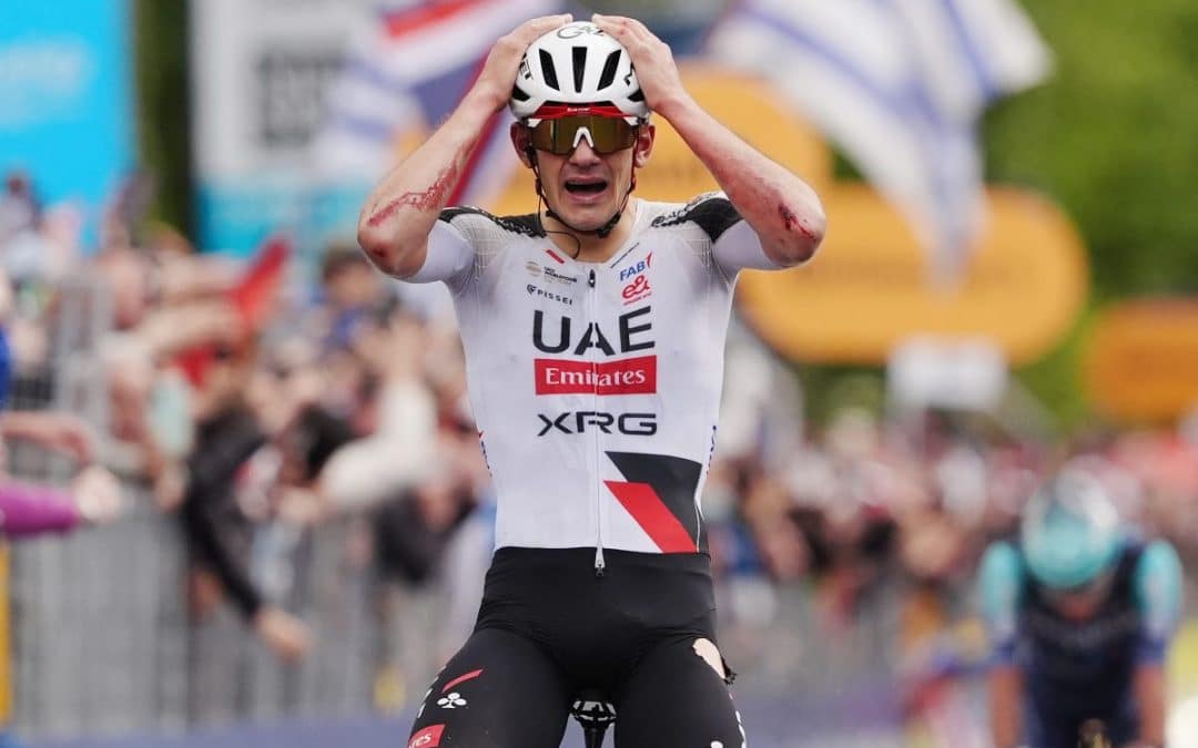Épica victoria de Igor Arrieta en la caótica quinta etapa del Giro