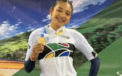 la UCI homologó el récord mundial junior de Manuela Loaiza en la prueba del kilómetro