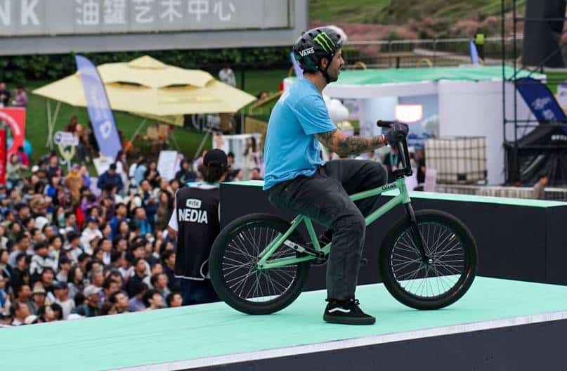 El campeón olímpico José Torres estará en la Copa del Mundo de BMX freestyle
